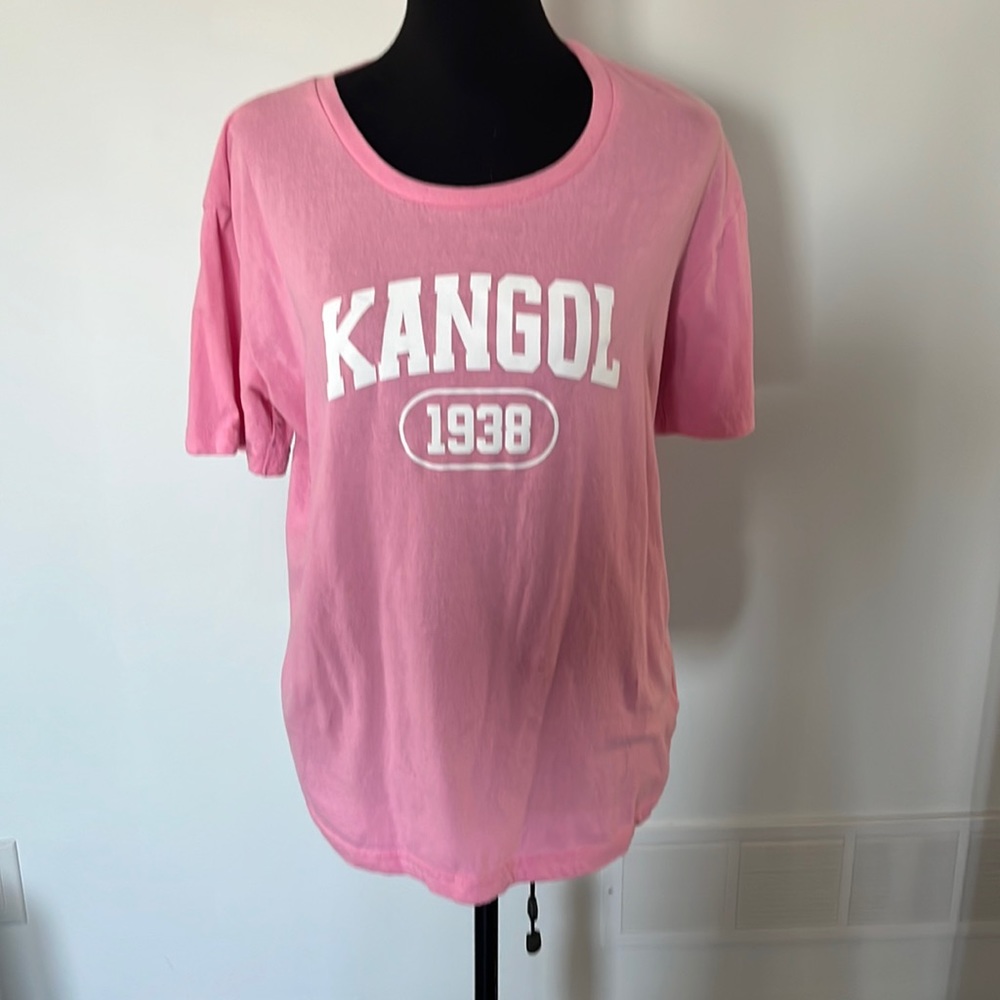 Kangol Barbie pink t-shirt size xl item 05-06